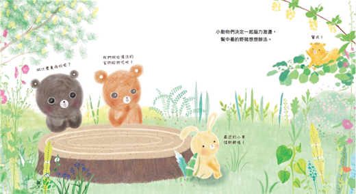 夏草麵條:白有娟的森林動物點心饗宴